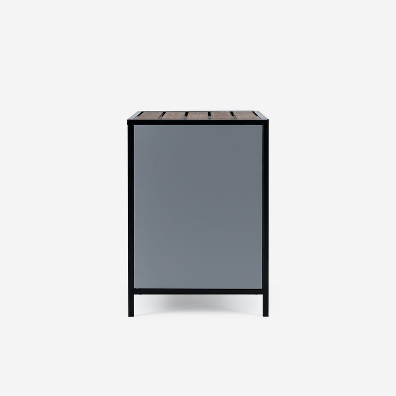 RackBuddy Outdoor kitchen cabinet with extra shelf